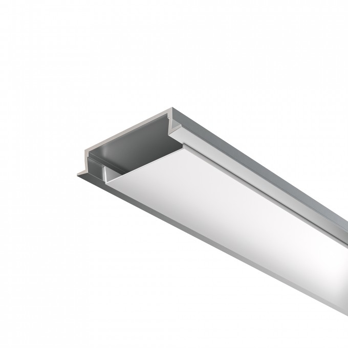 Алюминиевый профиль встраиваемый с накладным фланцем 30x6 (2м.) MAYTONI ALM-3006-S-2M 632018