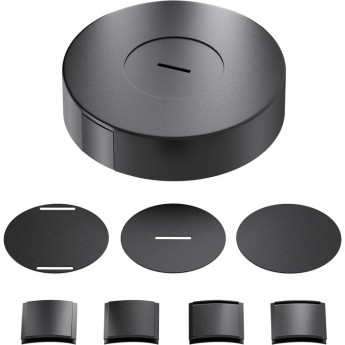 Потолочная чаша MAYTONI PARITY TRA130SC-1B накладная с коннектором питания черная комплект