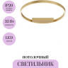 Потолочный светильник MAYTONI RIM MOD058CL-L35BSK