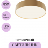 Потолочный светильник MAYTONI ZON C032CL-36W4K-RD-MG Потолочный светильник MAYTONI ZON C032CL-36W4K-RD-MG