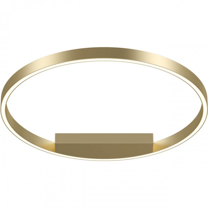 Потолочный светодиодный светильник MAYTONI RIM латунь MOD058CL-L35BS4K