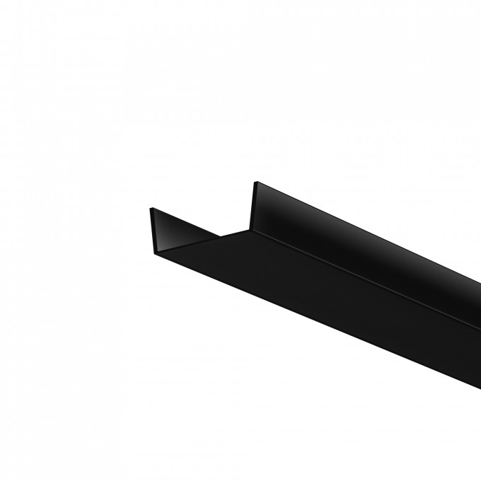 Рассеиватель для профиля 15×06 (Чёрный, 2 м), MAYTONI ALM-001-B-DF-2M 642021