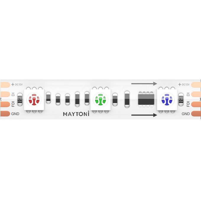 Светодиодная лента Ultra 14,4 Вт/м RGB 12V IP67 MAYTONI SPI 201244